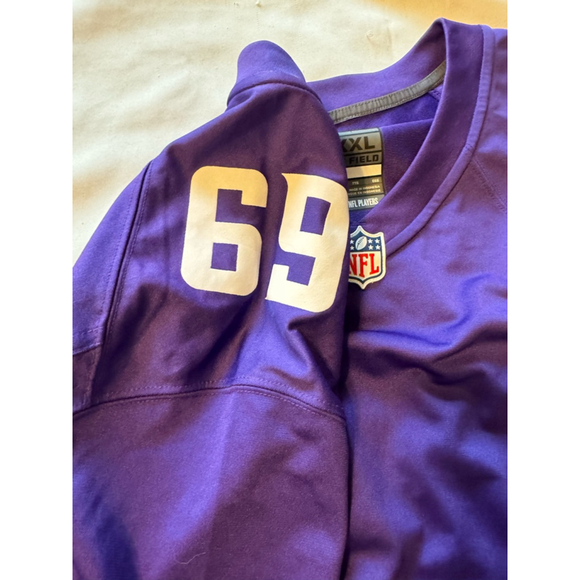 Nike Minnesota Vikings Football Jersey XXL Purple   On the Field VNeck - Picture 4 of 5